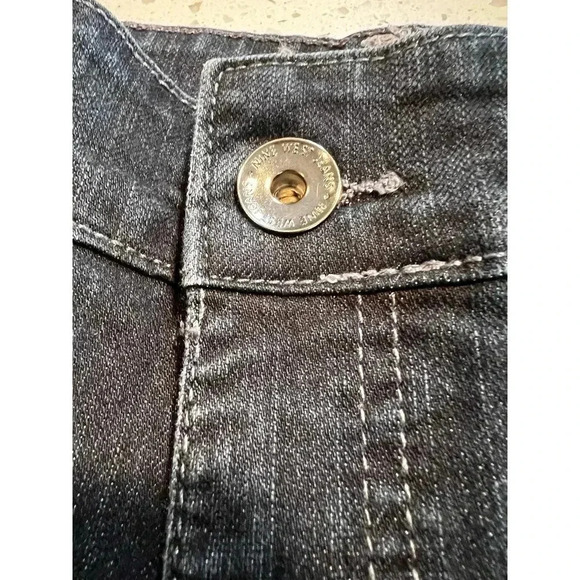 Nine West women’s denim size 12 dark blue boot cut - Picture 4 of 6